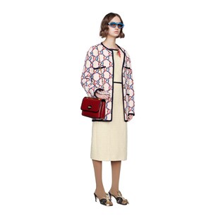 Chaqueta Tweed Sylvie con GG