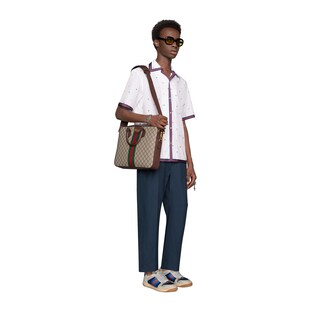 Symbols fil coupé bowling shirt