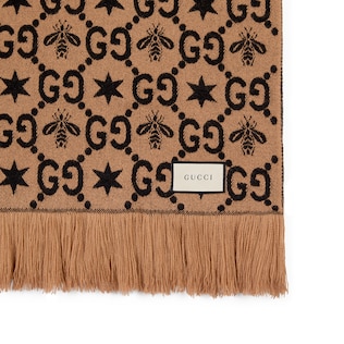 Plaid à motif GG