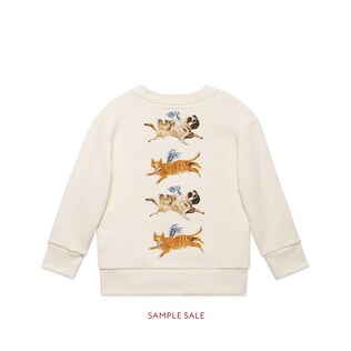 Children's Canvas Menagerie sweatshirt