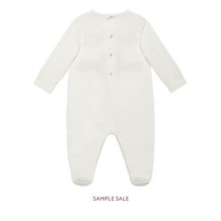 Baby sleepsuit with Sylvie Web