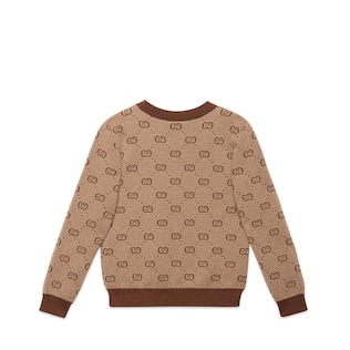 Children's GG wool jumper