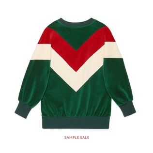 Children's chenille sweatshirt
