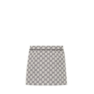 Children's GG canvas skirt