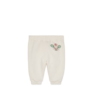 Baby track bottoms with Gucci Tennis