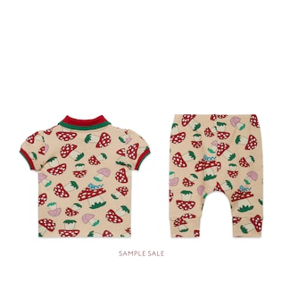 Baby-Geschenkset mit Gucci Pilze-Print