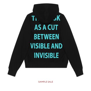 Online Exclusive Gucci Manifesto oversize sweatshirt