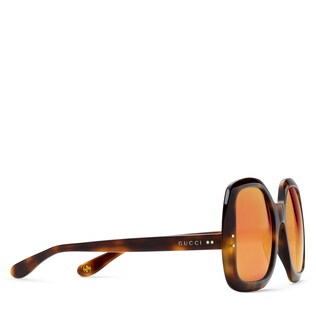 Square acetate sunglasses