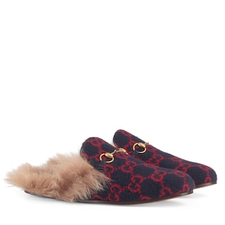 Men's Princetown GG wool slipper