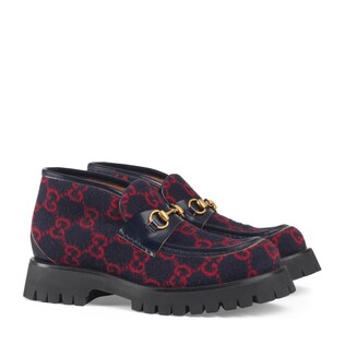 GG wool ankle boot