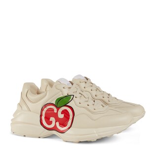 Women's Rhyton GG apple sneaker