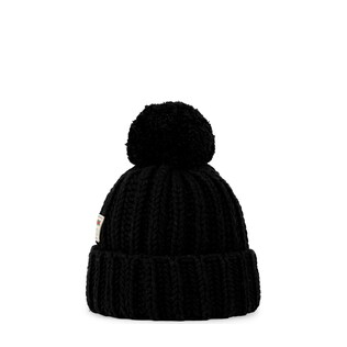 Bonnet en laine avec étiquette jacquard Gucci