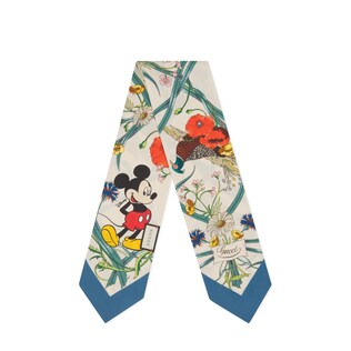 Disney x Gucci silk neck bow