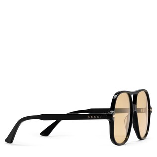 Aviator acetate sunglasses