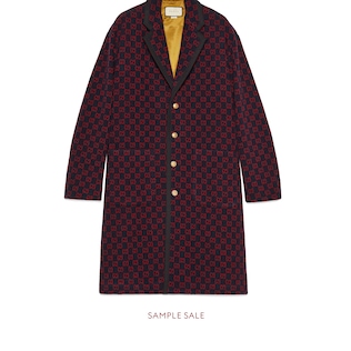 Manteau en laine GG