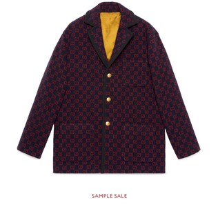 GG wool jacket