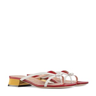 Leather thong sandal