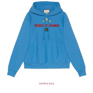 Gucci Band print hooded sweatshirt