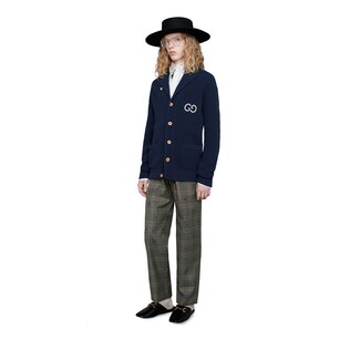 Oxford cotton shirt with Gucci Band
