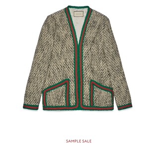 Veste en tweed