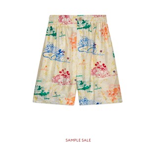Disney x Gucci真絲短褲