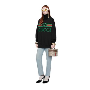 Gucci標誌寬身衛衣