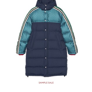 GG jacquard nylon jacket