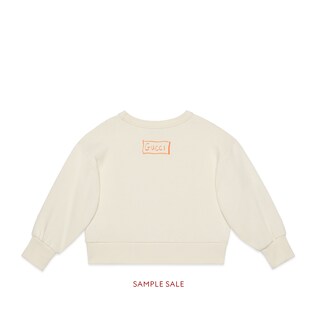 Children's Isabella Cotier print cotton sweatshirt