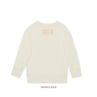 Children's Isabella Cotier print cotton sweatshirt