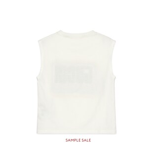 Children's Gucci tiger print cotton tank top