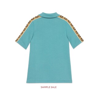 Children's cotton dress with Interlocking G