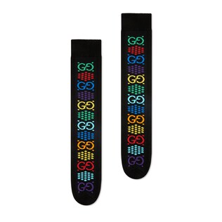 GG Psychedelic jacquard socks