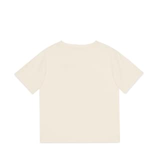 T-shirt in cotone con stampa mela GG