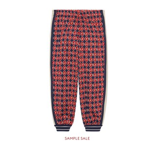 Children's round G jersey track bottoms