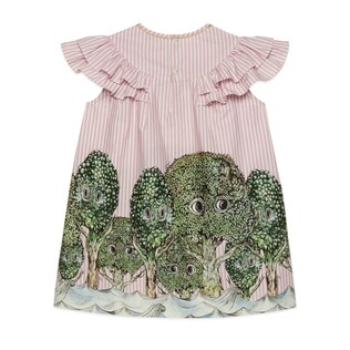 Children's Yuko Higuchi print cotton dress
