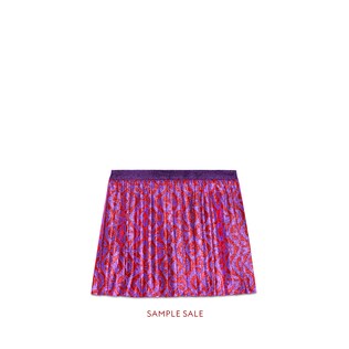 Children's G rhombus lamé skirt