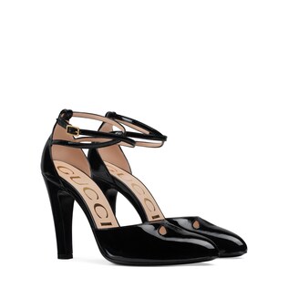 Escarpins en cuir verni