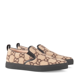 Men's GG wool slip-on sneaker