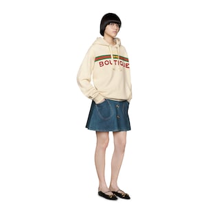 Gucci Boutique印花衛衣