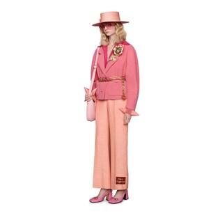 Pantalon large en viscose Gucci Orgasmique