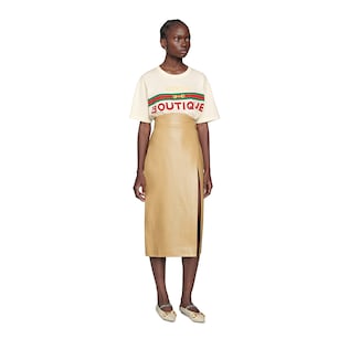 Women's Gucci Boutique print T-shirt
