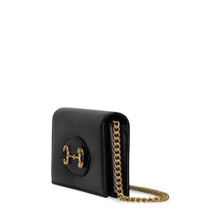 Gucci Horsebit 1955 wallet with chain