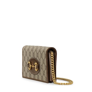 محفظة Gucci Horsebit 1955 مزوّدة بسلسلة