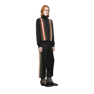 Technical jersey jogging pant