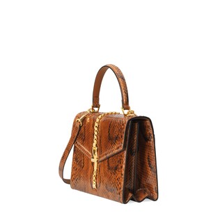 Borsa a mano Sylvie 1969 in pitone misura piccola