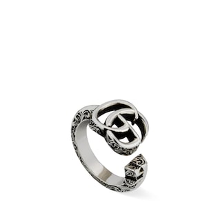 Bague clé Double G
