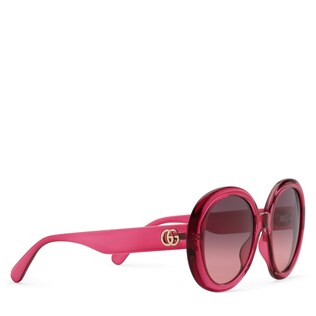 Sonnenbrille mit rundem Rahmen