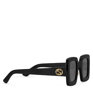 Square acetate sunglasses