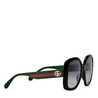 Square sunglasses with Web