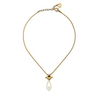 Collier abeille avec perle